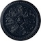 Ekena Millwork Swindon Ceiling Medallion (Fits Canopies up to 2 7/8"), 16 7/8"OD x 1 1/2"P, Midnight Dream CM16SWMDF - alternate 1